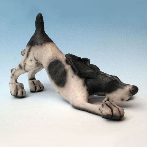 ウィペット　置物　Christina Cummings  イギリス製 ウィペット 置物 Christina Cummings イギリス製