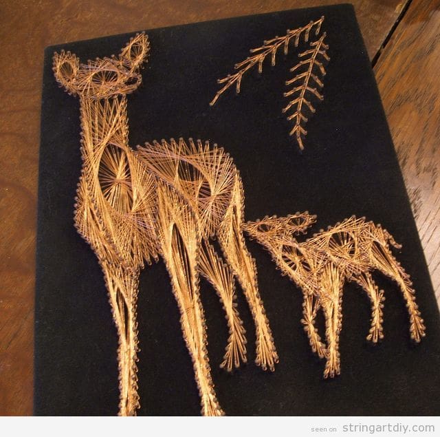 Copper String Art DIY