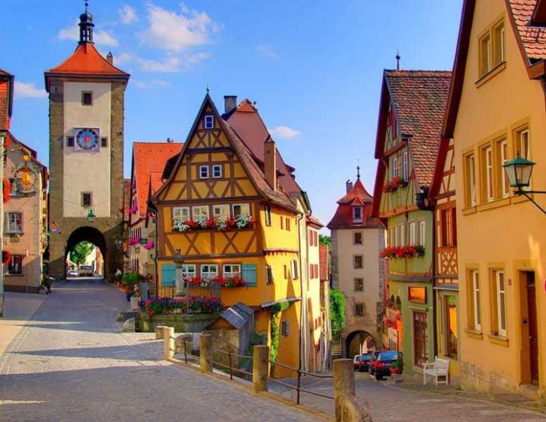 Rothenburg Ob der Tauber, Germany via Triposo