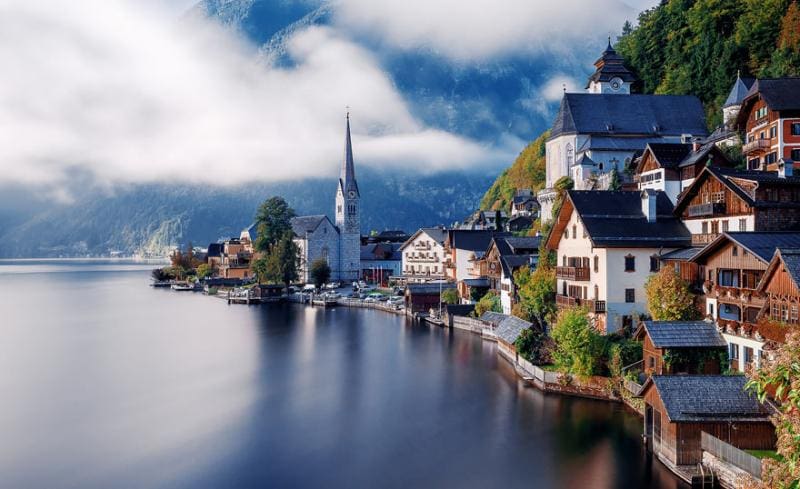 Hallstatt, Austria via Herison Black