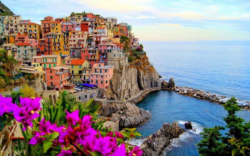 Manarola, Cinqueterretown, Italy via campingbellavista via email from Marsha Koenig